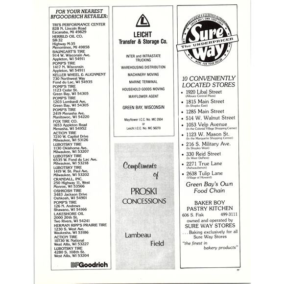 WBAY-TV Action News Joe Schmit Ken Lass Ken Kraus 8x11" 1981 Ad D26 - Picture 2 of 2